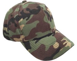 Allecto Premium - Honkbalpet lente zomer herenmode met vlas mesh, ademend en dun gesneden - Camouflage Army Green