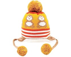 Baby muts of dreumes muts met voering | 1-3 jaar | roze