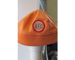 Babyface (Bfc) muts effen oranje maat 50/56 (newborn)