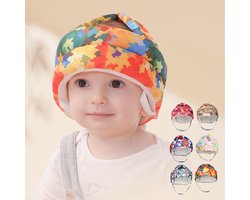 Babyhoofdbescherming, hoofdbescherming, babyhelm, 360 graden anti-botsing, beschermende helm, babyhoofdbescherming, verstelbare babyhelm, geschikt voor baby's van 0,5 tot 3 jaar (esdoorngeel)