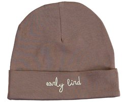 Babylook Early Bird Muts - Newborn - Deep Taupe
