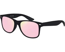 Balinco UV400 CAT 3 CE nerd zonnebril met rubber in retro stijl vintage unisex bril met veer scharnieren
