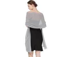 Chiffon Sjaal En Wraps Lichtgewicht Sjaals Gestolen Zijde Gevoel Sheer Cover Up Voor Vrouwen Zomer Bruiloft Bruidsmeisjes Avond