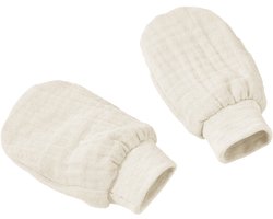 Cottonbaby krabwantjes - newborn - baby - roomwit - hydrofiel - superzacht