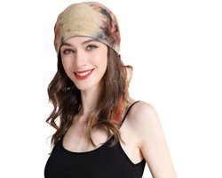 Dailygoods- Beanie Zomer - Hoofddoek Dames - Tulband - Voorgebonden Sjaal - Eén Maat - 100% Polyester, Lichtgewicht