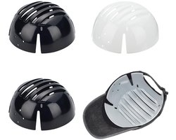 Dailygoods - Dailygoody - Baseball Caps Inserts - Hoofdbescherming - Ademend en Lichtgewicht - Universele Bump Cap Insert - Beschermende Hoed Liner - Wit en Zwart