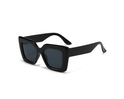 Dames Oversized Vierkante Frame Zonnebril Meerdere Getinte Glitter Designer Geïnspireerd Stijlvolle Shades S904