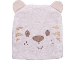 Eevi - Babymutsje - Beige - Maat 62 - 2 t/m 4 maanden