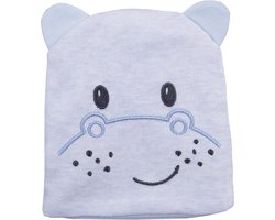 Eevi - Babymutsje - Blauw - Maat 68 - 4 t/m 6 maanden