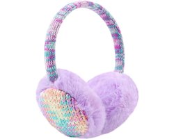 Egoods - Zachte en warme oorwarmers voor jongens en meisjes, met wollige oorbescherming, winter-oordopjes, koudedicht en bont-detail, ideaal voor outdoor activiteiten.