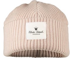 Elodie Wool Cap - Muts - Muts kind - Wollen muts - 6-12 mnd jaar - Powder Pink