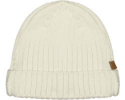 Frogs and Dogs - Gebreide Mutsje | gebroken wit - Katoen - Maat 74/86