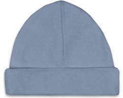 funnies baby mutsje blauwgrijs 50-56