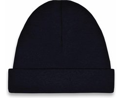 funnies baby mutsje navy 50-56