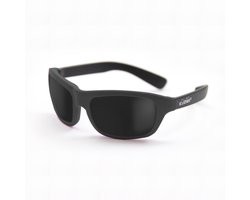 Kushies - Zonnebril - Wintersport - Baby - 6-18 maanden - Jongens en Meisjes - UV380 bestendig - Zwart