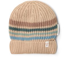 Little Dutch – Gebreide Muts – Biologisch Katoen – Unisex – Maat 92/104 – Taupe – Forest Friends