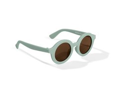 Little Dutch kinderzonnebril rond groen - roze - sunglasses - zonnebril