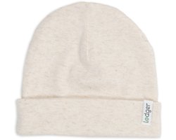 Lodger - Babymutsje - cr�me - 0-6 maanden - zacht, 100% biologisch katoen