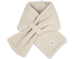 Lodger - Babysjaal creme - Teddy fleece - Winter - Handige doorsteeklus