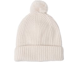 Lodger - Kindermuts wol - Merino - 6-12 maanden - Creme - kriebelt niet