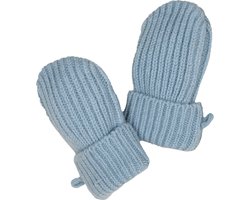 Lodger - Wanten wol baby Merino jongen - 0-12 maanden - blauw