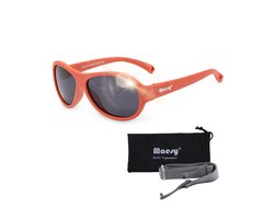 Maesy Baby Zonnebril Joya - 0 t/m 2 Jaar - Elastiek - Flexibel - UV400 Bescherming - Zonnebril Kind - Terracotta Brique