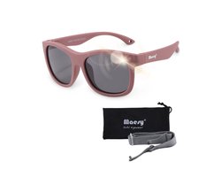 Maesy Baby Zonnebril Luca - 1 t/m 3 jaar - Elastiek - Flexibel - UV400 Bescherming - Zonnebril Kind - Paars