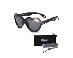 Maesy Baby Zonnebril Maes - 0 t/m 2 Jaar - Elastiek - Flexibel - UV400 Bescherming - Zonnebril Kind - Zwart