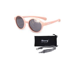 Maesy Baby Zonnebril Noah - 0 t/m 2 Jaar - Elastiek - Flexibel - UV400 Bescherming - Zonnebril Kind - Licht Roze