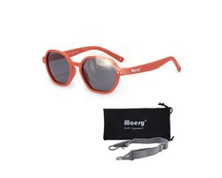 Maesy Baby Zonnebril Yana - 1 t/m 3 jaar - Elastiek - Flexibel - UV400 Bescherming - Zonnebril Kind - Terracotta Brique