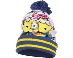 Minion undercover muts maat 54 blauw