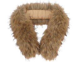 Nepbont kraag, imitatiebont capuchon trim vervanging kraag voor jas trui jas naaien ambachtelijke decor