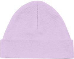 Pastell baby mutsje - Baby muts - Funnies - 0-6 maanden - Kraamcadeau - Zeer licht paars/blauw