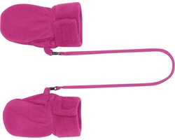 Playshoes - Fleece wanten baby - Roze - maat 0-6M