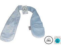 P&T Baby Doorsteek Sjaal - Licht Blauw - 78 x 9cm