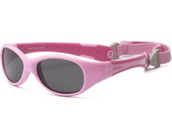 Real Kids Shades UV zonnebril Baby Explorer - Roze/Felroze - Maat Onesize