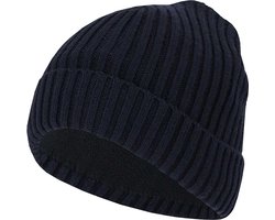 Sarlini - Baby - Knit - Muts - Navy - Donkerblauw - 1-2 jaar