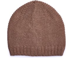 Sarlini Baby Muts Bruin 0-6 maanden - Wintermuts met Fleece Voering