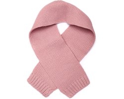 Sarlini Baby Sjaal Knit 0-6 mnd Jaar Roze Meisjes Sjaal - Zacht en Warm