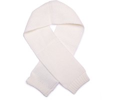 Sarlini Baby Sjaal Knit 1-2 jaar Wit - Zacht en Warm