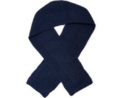 Sarlini Baby Sjaal Knit 6-12 Maanden Blauw - Unisex Zacht en Warm