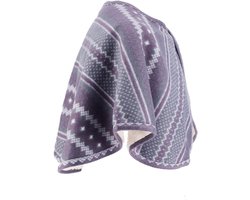 Sjaal voor Ouderen - Schoudersjaal - Warme Nek Dubbelzijdige Pluche Warme Schouderbeschermende Sjaal - Geschikt voor Ouderen - Wollen - Oude Mensen - Allecto