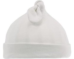Soft Touch Babymuts Knotty Junior Katoen Wit