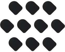 Touchscreen Stickers voor handschoenen - Ultra-Hoge Gevoeligheid - Flexibele Koolstofvezel - Zwart - 32 stuks