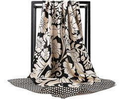 Vierkante sjaal dames elegant warm stole gevoel zijden halsdoeken sjaals sjaals