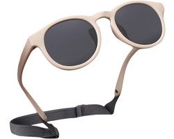 Zonnebril voor Baby's 0-3 jaar met Afneembare Riem – Gepolariseerd, UV400 Bescherming, Flexibel en Lichtgewicht