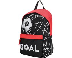 Beagles Goal Rugzak - Rugtas - Schooltas - School - Voetbal - Rood.