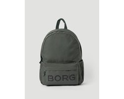 Björn Borg Rugzak Kinderen - Schooltas 15 Liter - Donkergroen - 100% Gerecycled Polyester