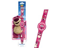 Disney Toy Story kinderhorloge – digitaal horloge met Lotso design – 24 cm – roze – digitaal scherm