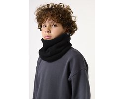 GARCIA Jongens Effen Sjaal Zwart